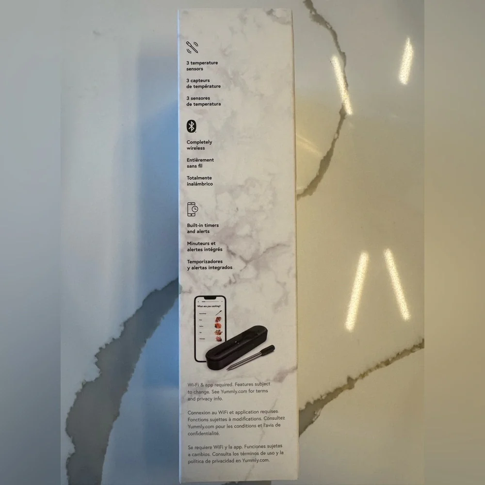 Yummly Smart Meat Thermometer | NEW Open Box - Wireless Bluetooth Probe